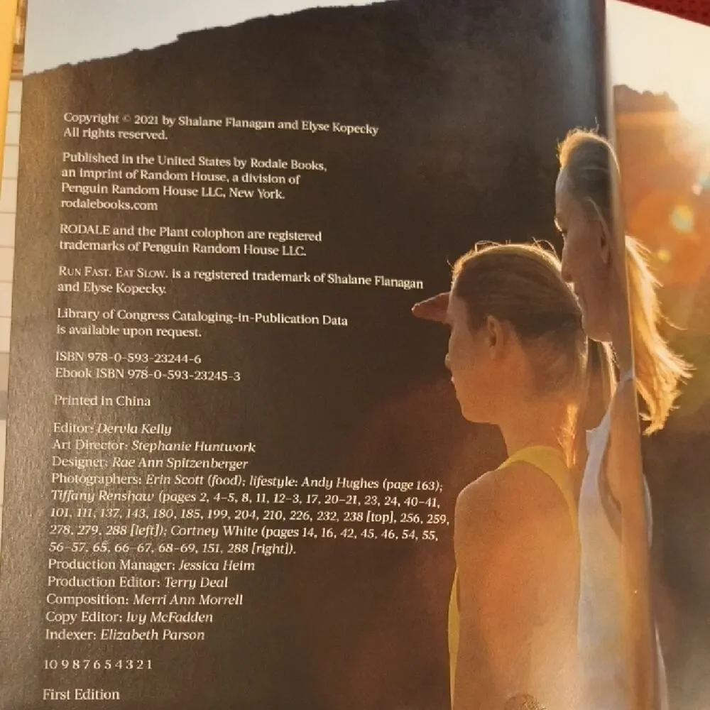 Rise & Run Hardcover Book by Shalane Flanagan & Elyse Kopecky, GU